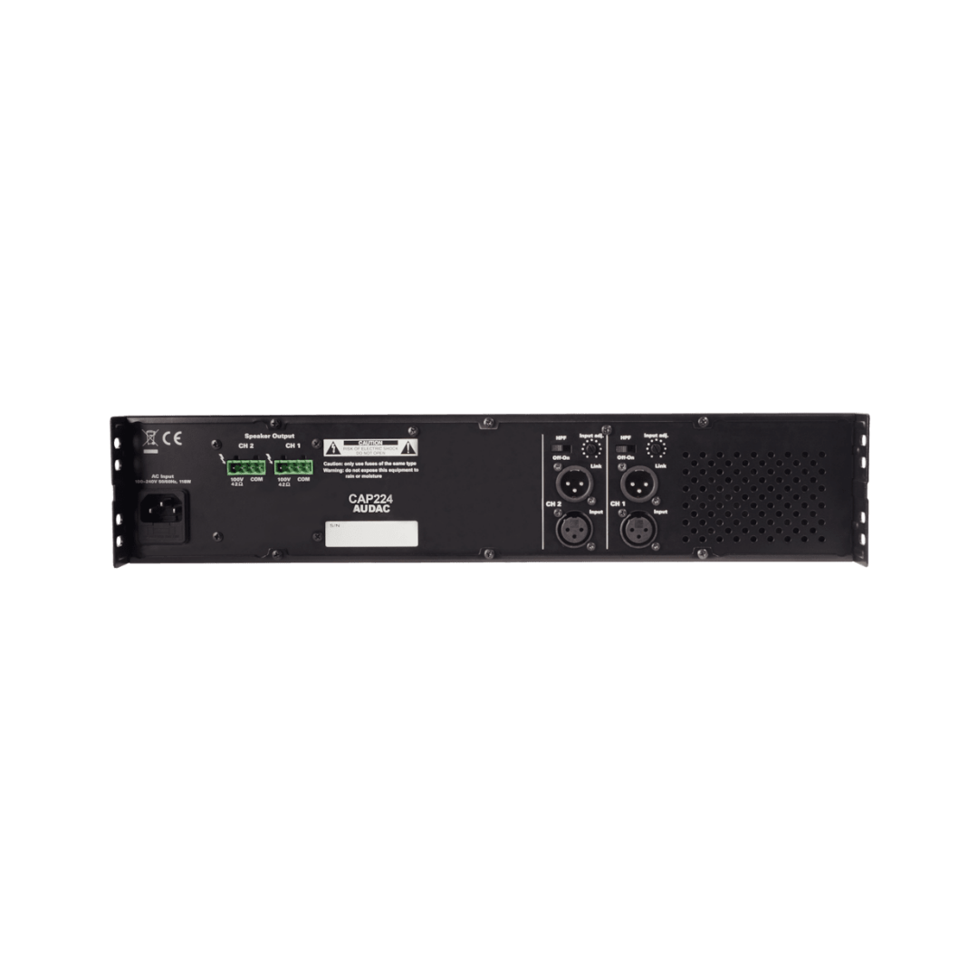 Amplificator public address - Audac CAP-224 - imagine 2