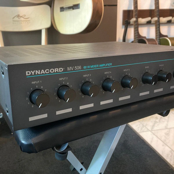 alege amplificator cu mixer dynacord mv506 second hand e-music.ro