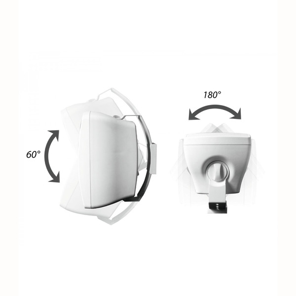 Boxă perete - OMNITRONIC OD-5T 100V black 2x - imagine 4