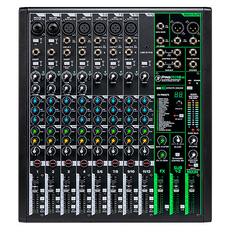 Mixer Analog Mackie PROFX12V3 E-Music Shop