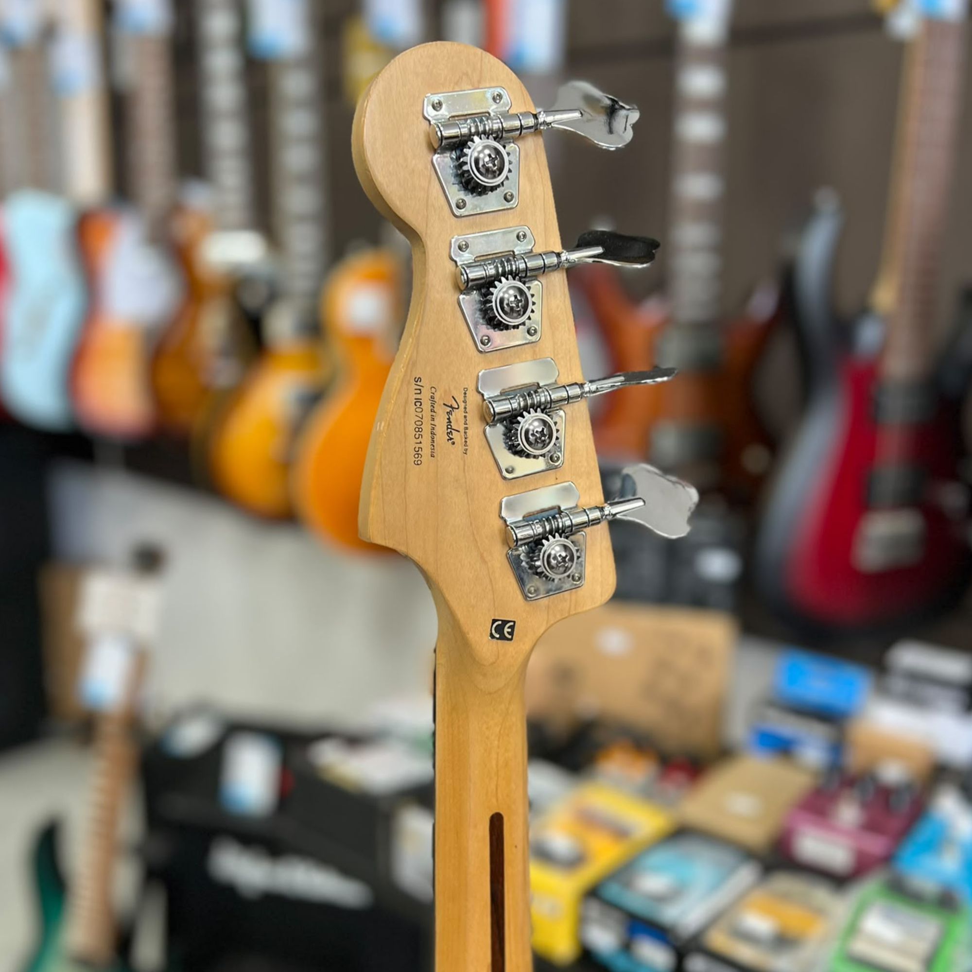 Chitara Bass- Squier Vintage Modified Jazz Bass ’70s (natural finish)- Second Hand cu Garanție - imagine 5