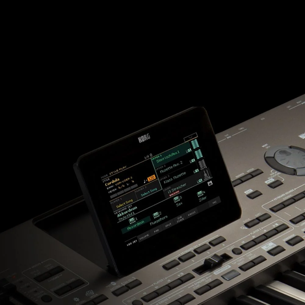 Korg Pa4x Musikant 76 E-Music Mobile Banner